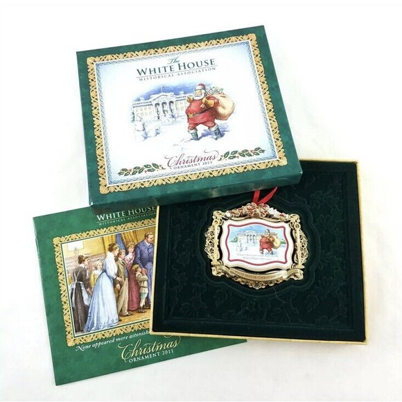 The White House Historical Association Christmas Ornament 2011 Teddy Roosevelt - Picture 1 of 5